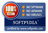 PoolBall has been certified 100% CLEAN by softpedia